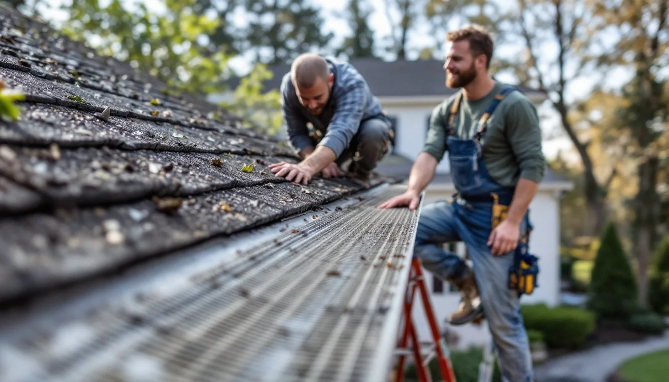Gutter guard installation Lancaster PA